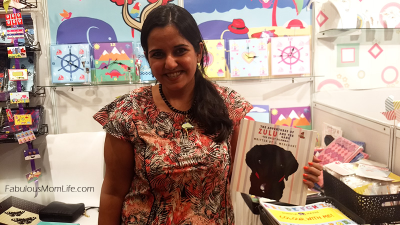 Shirali Merchant of Purple Hathi with her newly launched kids story book