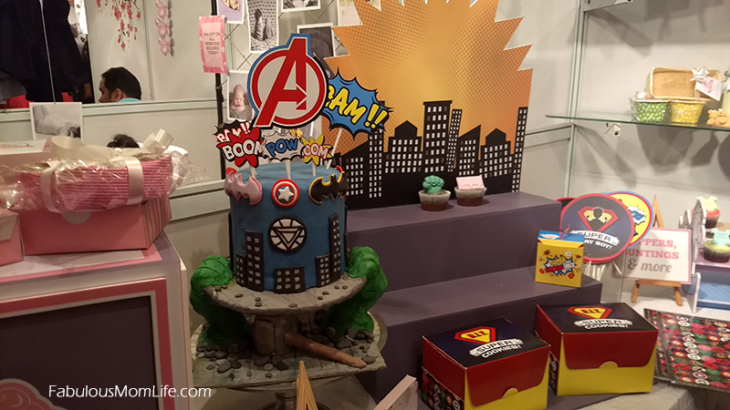 Superhero Avengers Birthday Cake