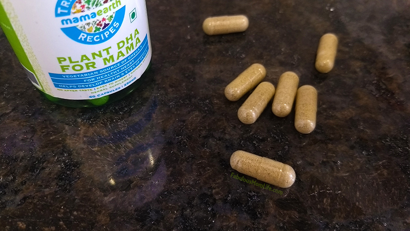 Mamaearth DHA Supplement capsules