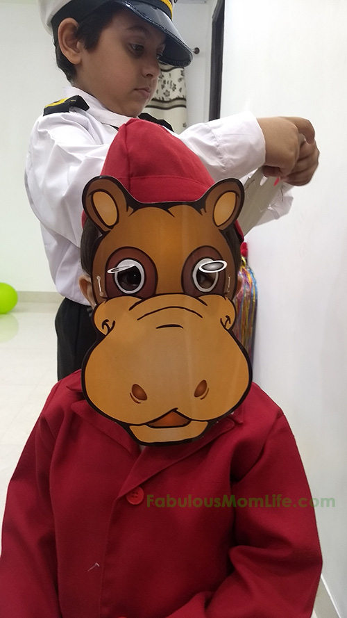 Africa Animal Masks Hippo