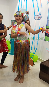 Hula dance costume dress up