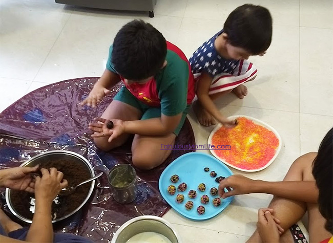 Kids Diwali Recipe - Oreo Balls or Laddoos