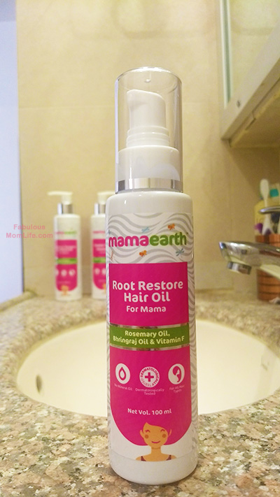 Mamaearth Anti Hair Fall Hair Oil Review