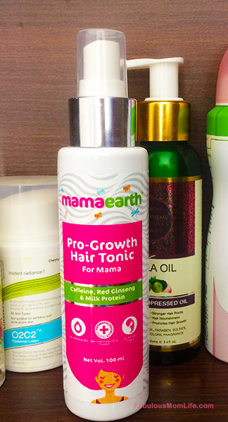 Mamaearth Pro-Growth Hair Tonic Review