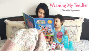 Weaning My Toddler - I am finally there!