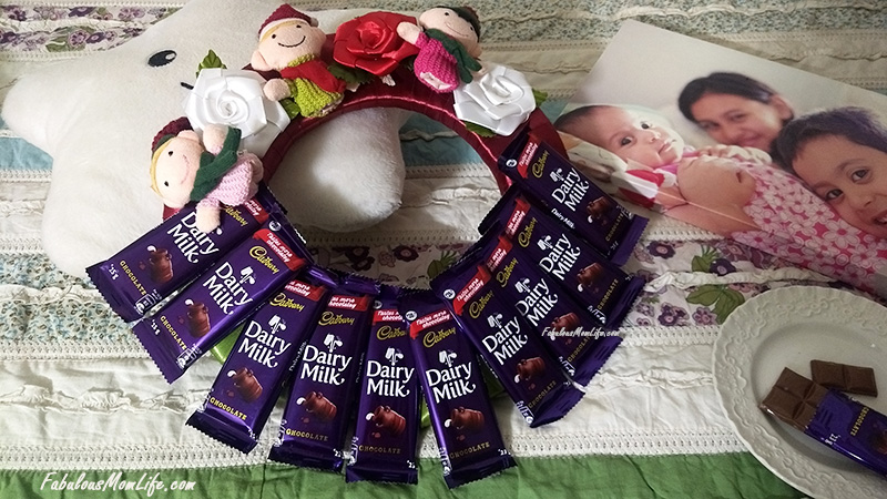 A Chocolate Wreath to Make Children's Day Special