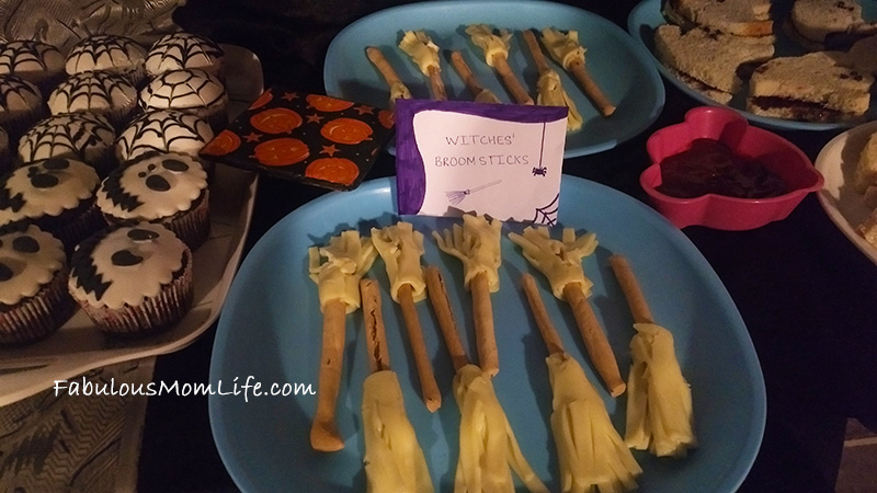 Witches Broomsticks - Easy Halloween Food Ideas
