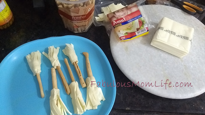 Witches Broomsticks - Easy Halloween Food Ideas