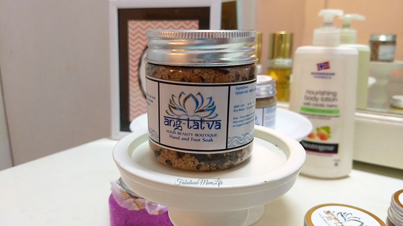 Ang-Tatva Hand and Foot Soak Review