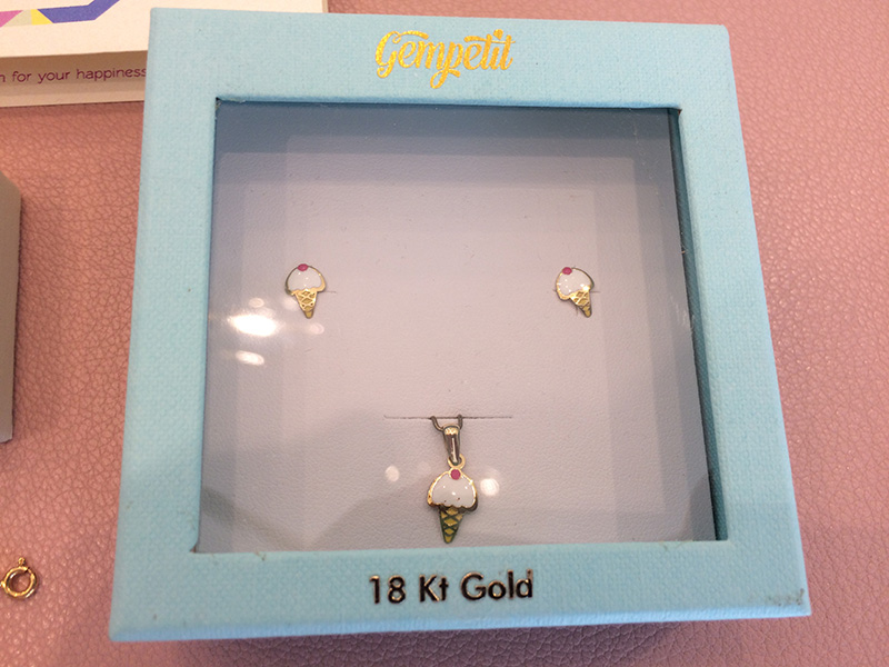 Ice Cream themed Jewelry set for Kids by Gempetit India