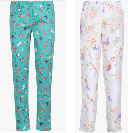 Printed Trousers - Preteen Girls Fashion in India