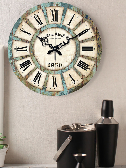 Roman Numerals Wall Clock for Lobby Area