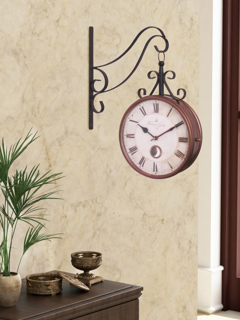 Train Station Style Wall Clock