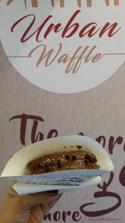 Choco Nutella Waffle at Urban Waffle Nagpur