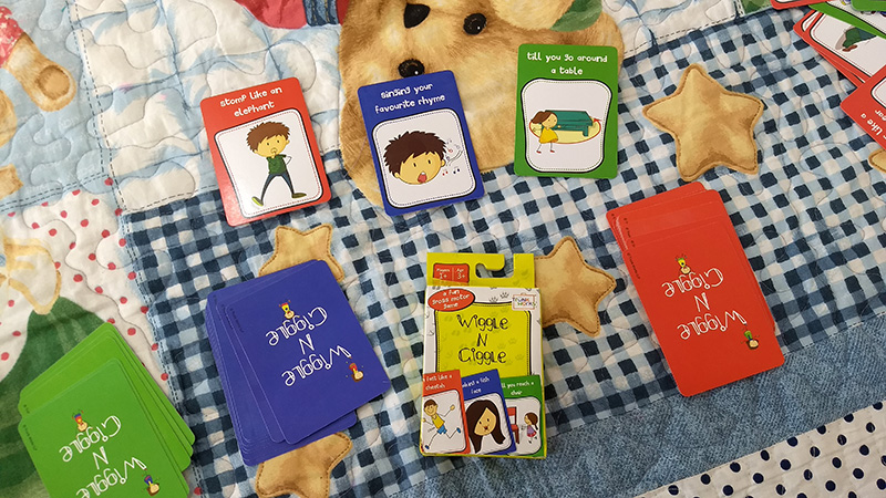 Wiggle and Giggle Activity Cards Review