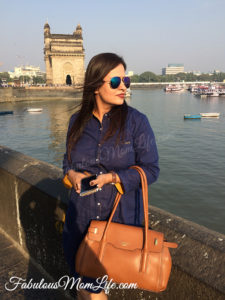 Navy Shirt Dress with Boots Outfit