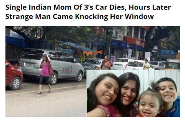 Fake news about Indian mom of 3, using my pics wrongfully