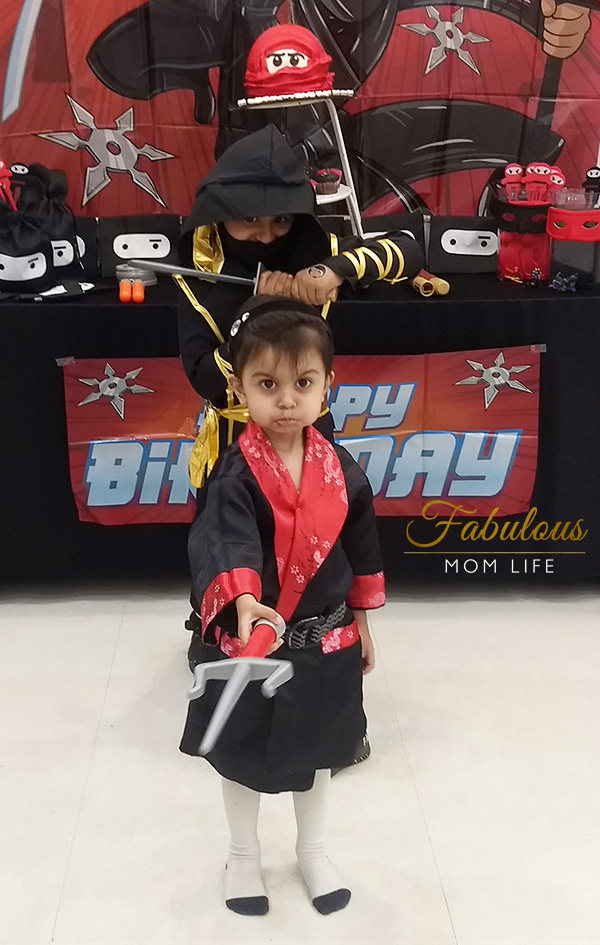 Ninja Birthday Party Costumes
