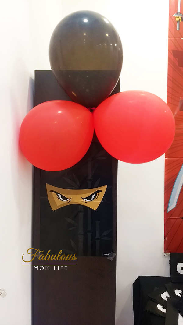 Ninja Birthday Party Decor