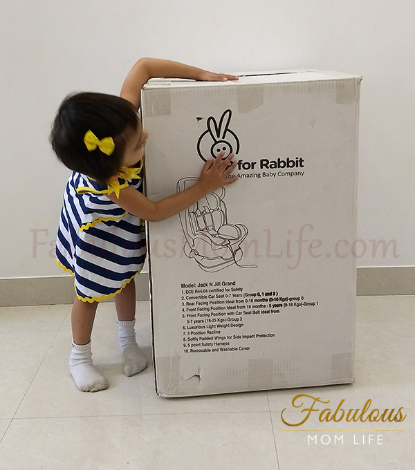 R for Rabbit Baby Convertible Car Seat Review