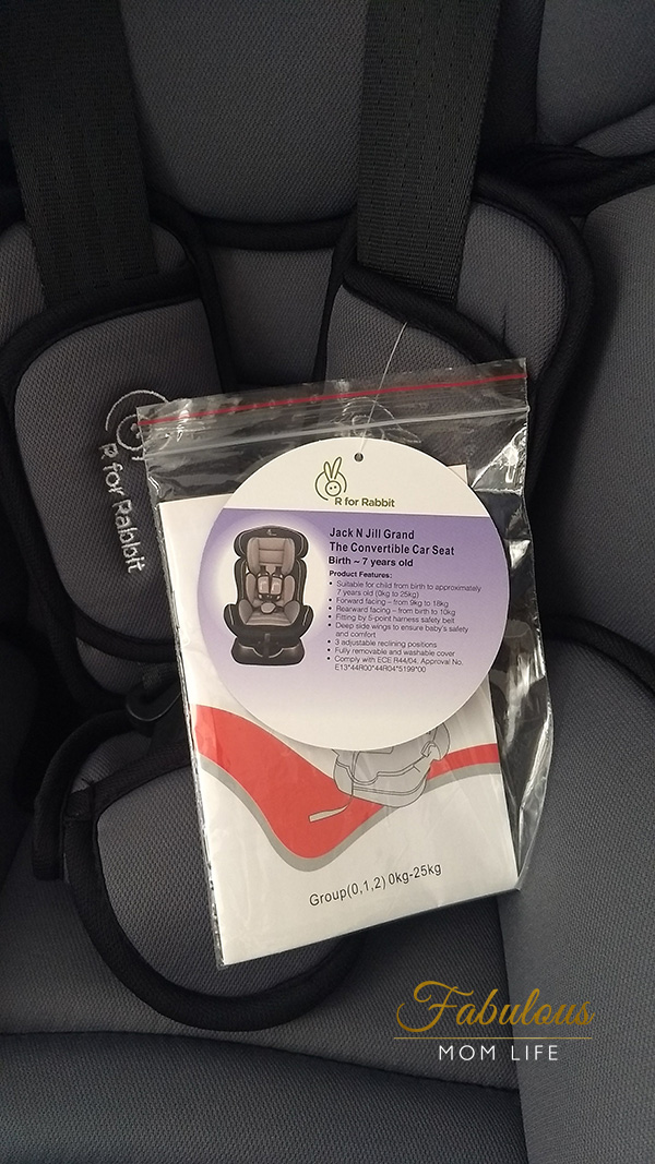 R for Rabbit Baby Convertible Car Seat Review