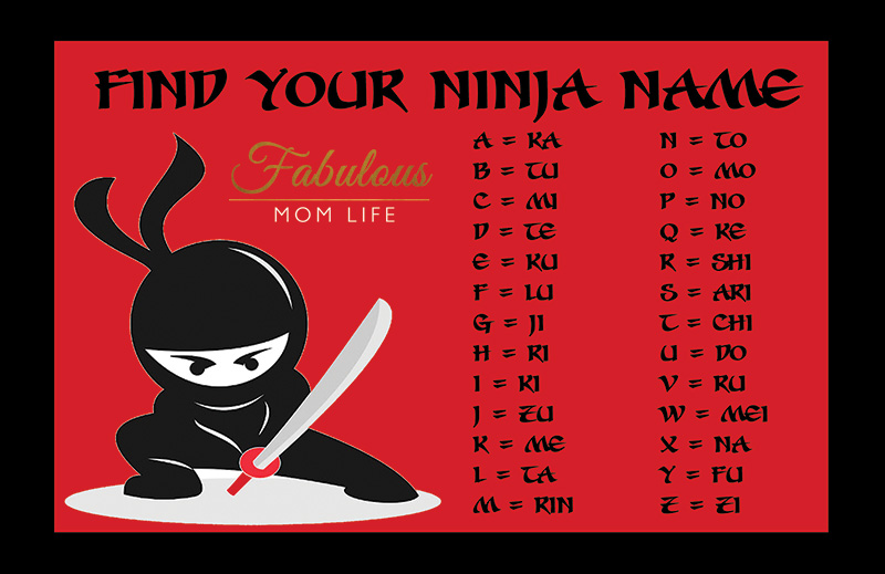 What's Your Ninja Name?