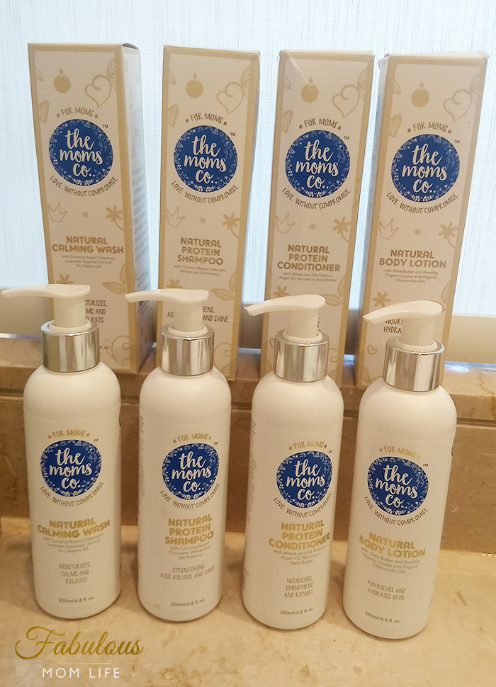 Sulphate Free Hair & Skin Care with The Moms Co Shampoo, Conditioner, Body Wash & Lotion