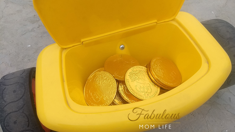 chocolate coins treasure hunt