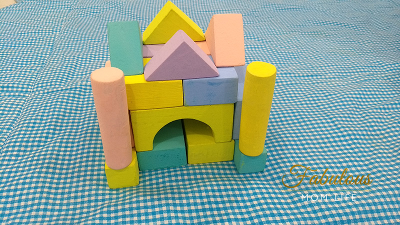 piccolo pastel wooden blocks