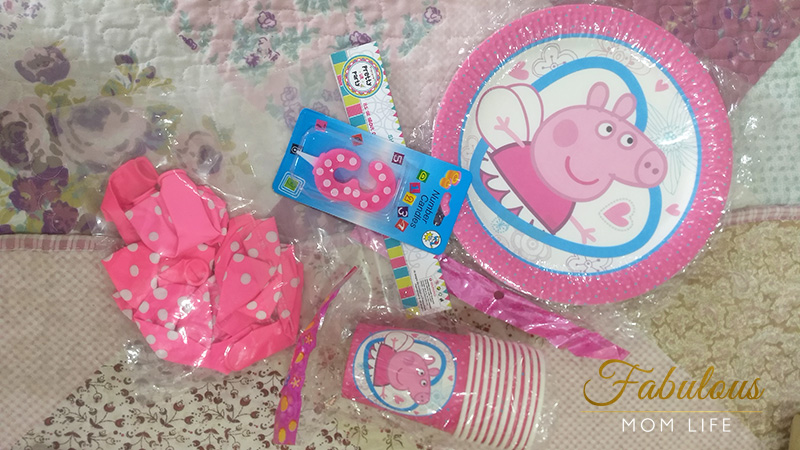 peppa pig party supplies from Pretty ur party