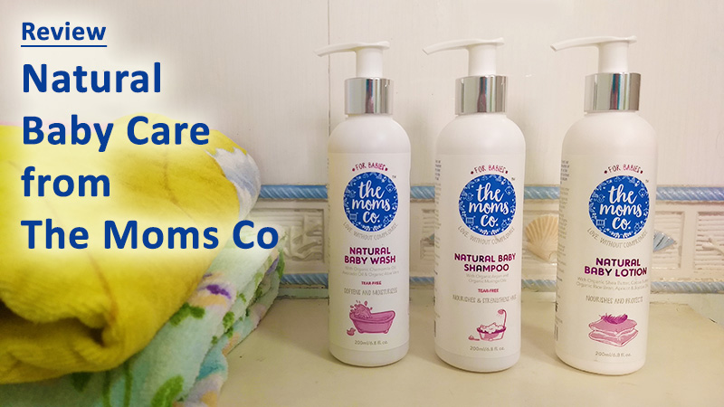 Review: Natural Baby Shampoo, Wash and Lotion from The Moms Co