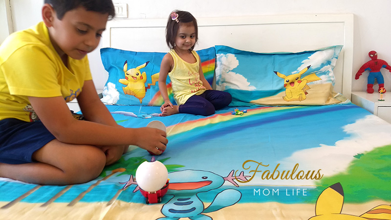 pokemon kids bed sheet