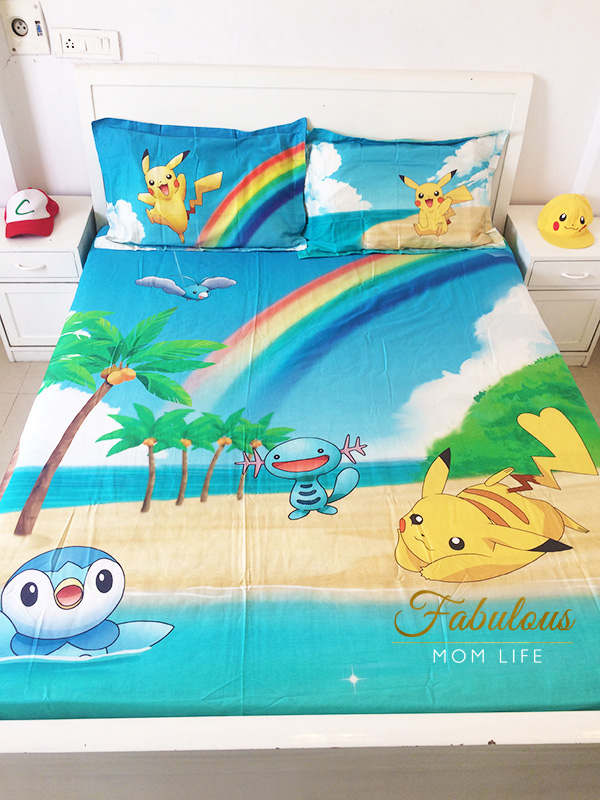 tangerine bedsheets review-pokemon