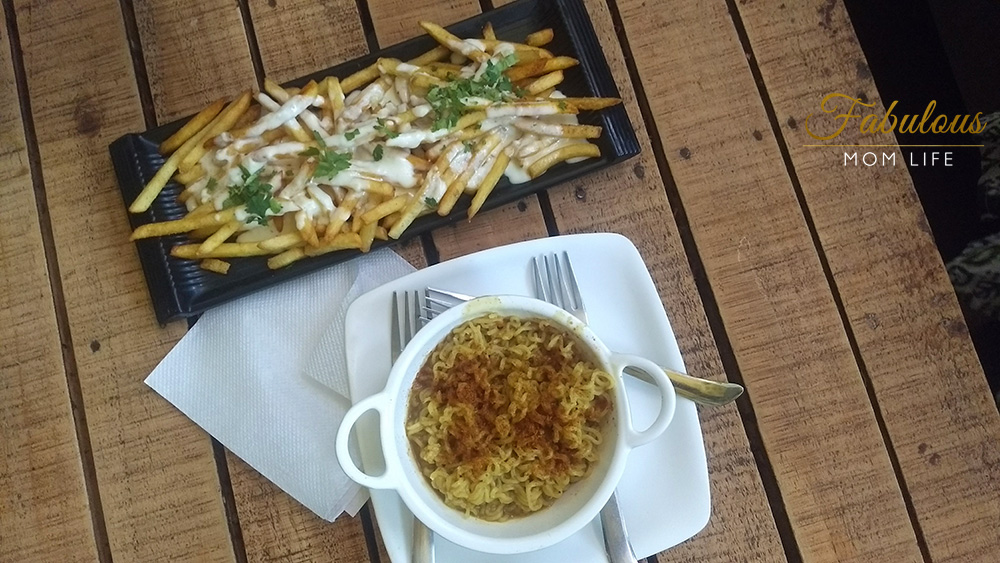 french fries and maggi noodles