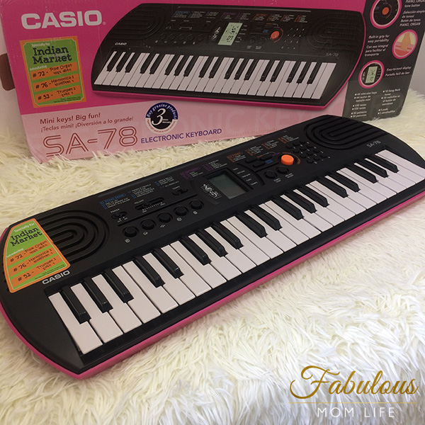 casio mini electronic keyboard