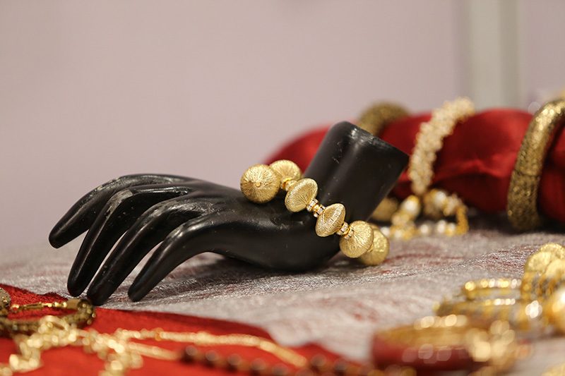 Jewelry on Display at fashionista exhibition nagpur 