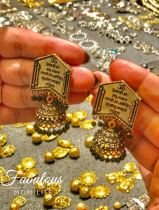 indian shloka earrings tamso ma