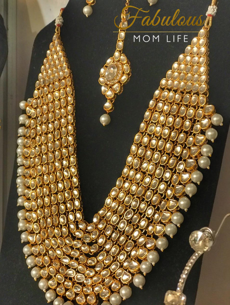 multi layered kundan necklace set