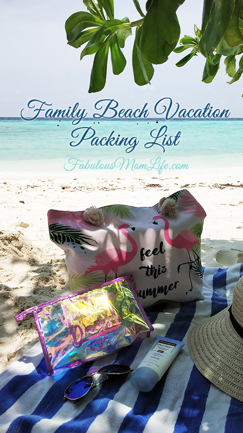 Family Beach Vacation Packing List