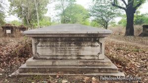 British graves from the 1800s in Nagpur, Maharashtra