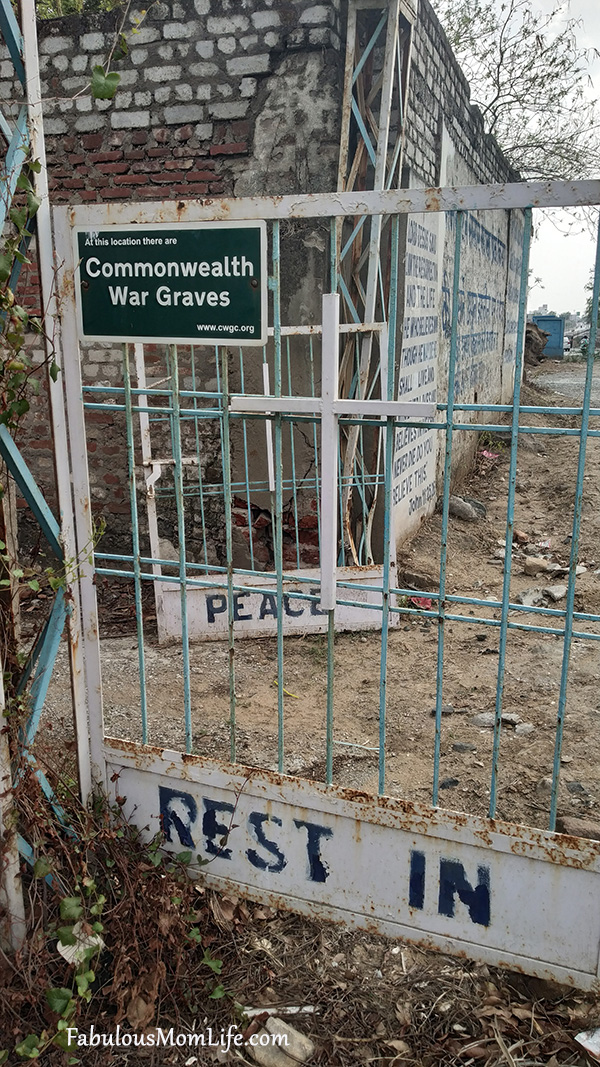 British graves from the 1800s in Nagpur, Maharashtra