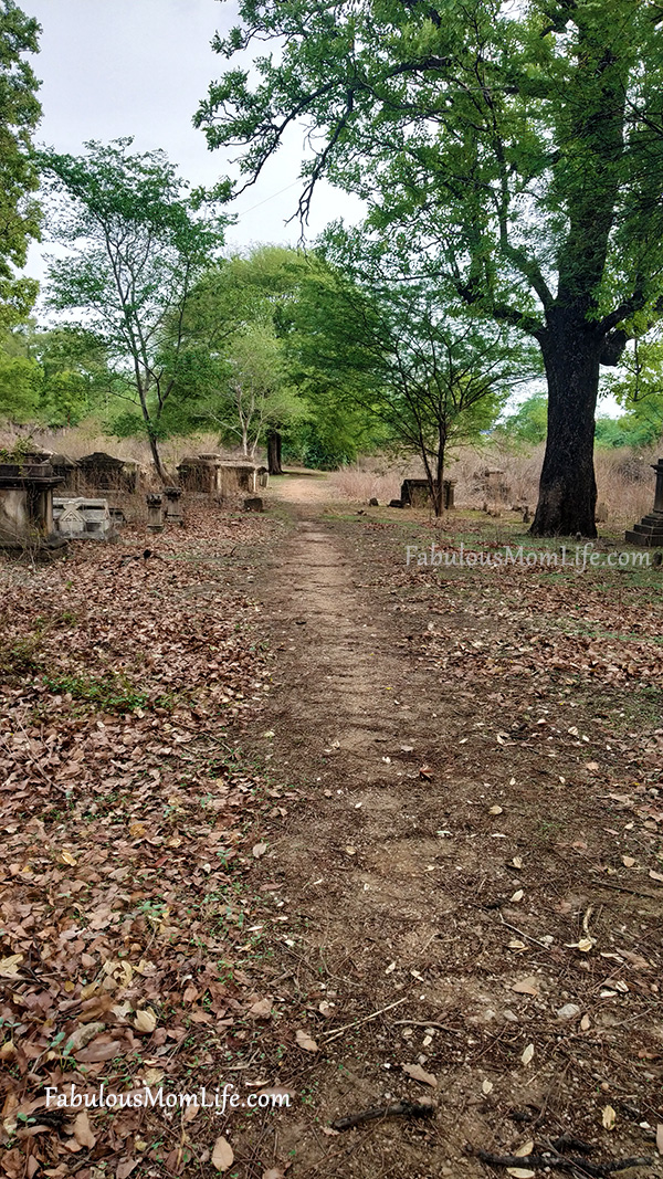 British graves from the 1800s in Nagpur, Maharashtra