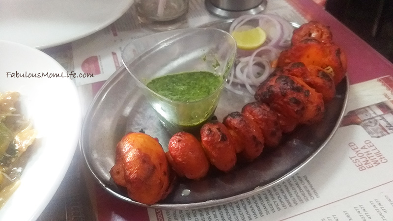 Tandoori Mushrooms - Leopold Cafe Mumbai