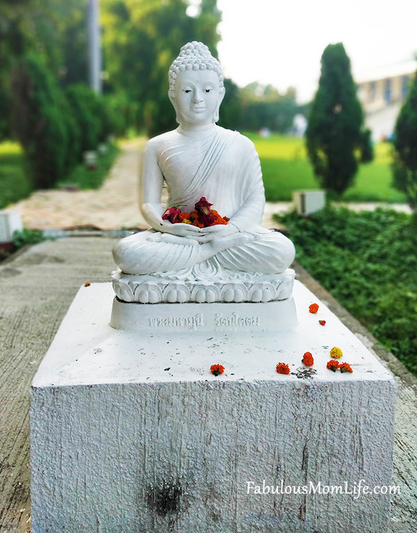 White Buddha Statue