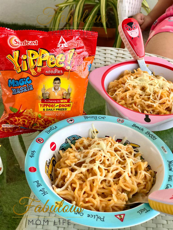 cheese garlic yippee instant noodles recipe