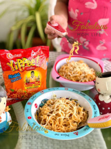 Cheese Garlic Yippee Noodles Recipe - Kids Recipes Indian