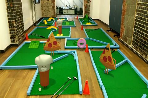 cute miniature golf for kids