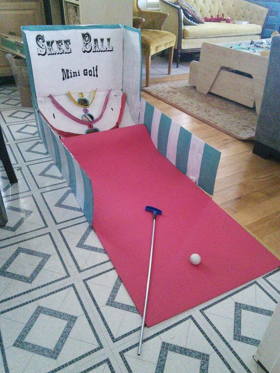 indoor golf course