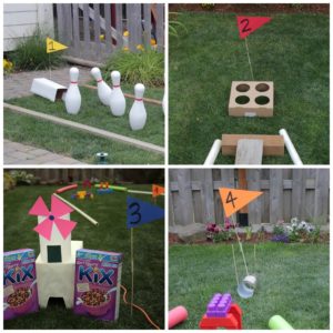 Kids Summer/Quarantine Activity - Mini Backyard or Indoor Golf Course
