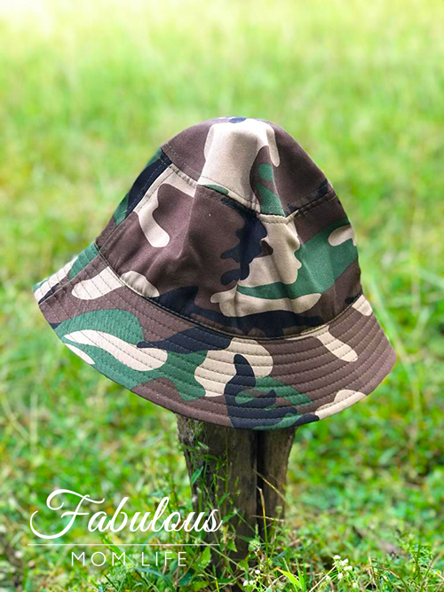 camouflage hat for jungle safari